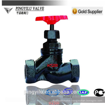 ansi 2 ductile iron non-risng stem gate valve dimensions